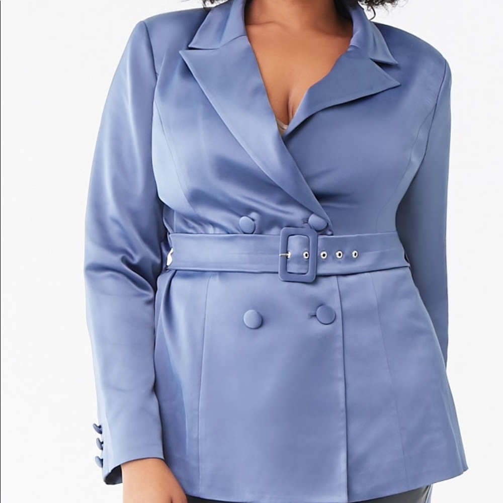 Satin blazer